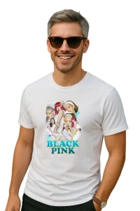Tricou barbat Kpop cu trupa BLACKPINK 8 music Coreean 167 - Img 2