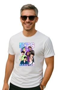 Tricou barbat Kpop cu trupa BTS ARMY music Coreean 187