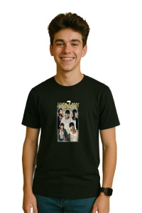 Tricou barbat Kpop cu trupa JUNG KOOK music Coreean 239 - Img 3