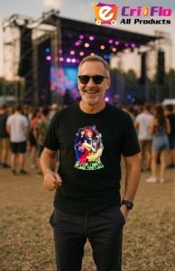 Tricou barbat Kpop cu trupa LALISA music Coreean 251 - Img 8
