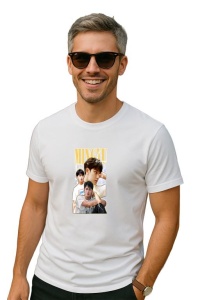 Tricou barbat Kpop cu trupa MINGYU music Coreean 270 - Img 2