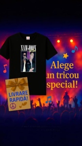 Tricou barbat Kpop cu trupa NAM-JOON music Coreean 273 - Img 10