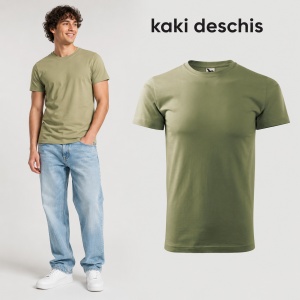 Tricou bărbat Malfini Basic Clasic, 100% bumbac, 160 g/m², guler rotund, 48 de culori, mărimi XS–5XL - Img 15