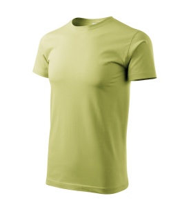 Tricou pentru barbati basic din bumbac de culoare khaki deschis