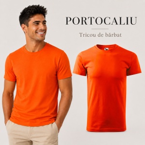 Tricou Bărbat Simplu Malfini Basic, 100% Bumbac, Regular Fit, casual office Guler Rotund, Multiple Culori XS - 5XL - Img 54
