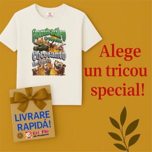 Tricou Barbat Tralalero Tralala cu personajul Bombadiro VS Cocofanto Funny Italian Brainrot Meme Graphic - Img 7