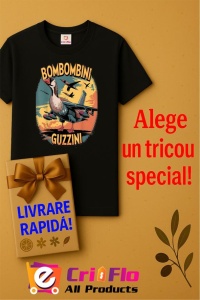 Tricou Barbat Tralalero Tralala cu personajul Bombombini Guzzini Funny Italian Brainrot Meme Humor Gen Z - Img 6