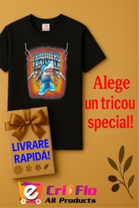 Tricou Barbat Tralalero Tralala cu personajul Tralalero Tralala Funny Bootleg Brainrot Italian Meme Kids - Img 6