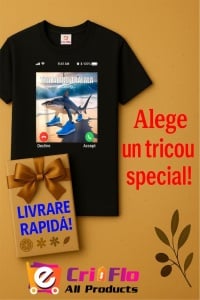 Tricou Barbat Tralalero Tralala cu personajul Tralalero Tralala - Italian Brainrot Meme - phone call meme - Img 6