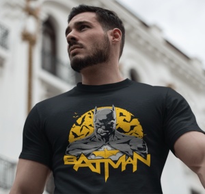 Tricou Barbati Haios Personalizat - Batman - Cadou