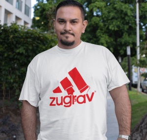 Tricou barbati haios personalizat - Zugrav - din bumbac, personalizat - Cadou