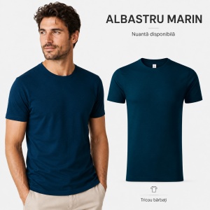 Tricou Bărbați Malfini Gulf 822, 100% Bumbac Organic, 150 g/m², Guler Rotund, Label Free, S–3XL, 15 Culori - Img 12