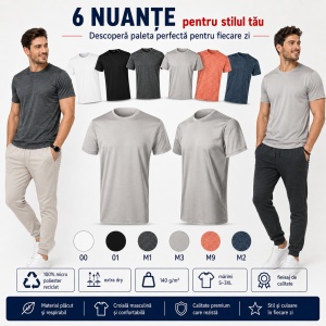 Tricou bărbați sport Malfini Chance GRS 810, micro poliester reciclat, Extra Dry, 6 nuanțe - Img 8
