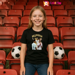 Tricou Bellingham Real Madrid number 5 - Copii | Dama | Barbat - Img 4