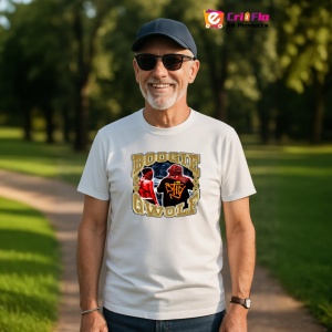 Tricou Boogie GWOLF - Red Gold, muzica Hip-Hop / Rap, Dama | Barbat | Copii - Img 4