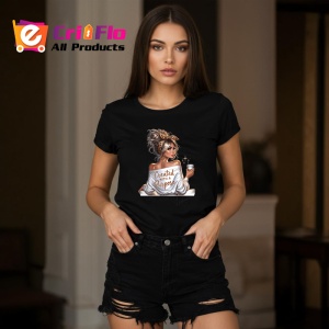Tricou Boss girl created with a purpose, boss girl creata cu un scop, Copii | Dama | Barbat , tricou negru