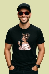 Tricou Boss girl you are enough, boss girl esti suficienta, Copii | Dama | Barbat , tricou negru - Img 4