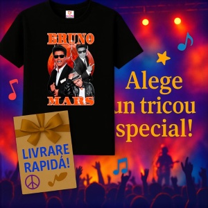 Tricou Bruno Mars, muzica Hip-Hop / Rap (Will Smith), Dama | Barbat | Copii, Culoare Negru - Img 7
