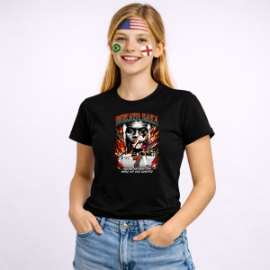 Tricou Bukayo Saka England World Cup Fifa 2026, din bumbac 100%, tricou negru, Copii | Dama | Barbat - Img 3