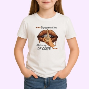 Tricou Buze enjoy personal time - Copii | Dama | Barbat