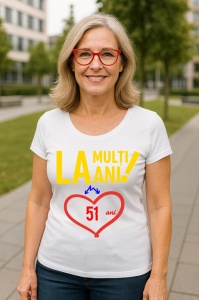 Tricou Cadou 51 ani - Cadou aniverasare Damă