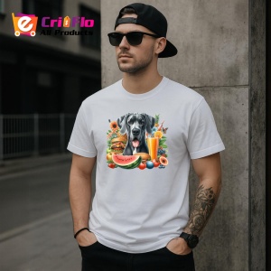 Tricou caine dog german pepene fructe cocktail tropical, Copii | Dama | Barbat - Img 4