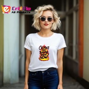 Tricou Calories Are Burning Right Now, Copii | Dama | Barbat - Img 12