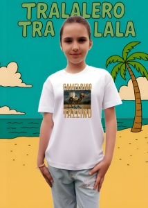 Tricou Camelrino Tazzino Camel ** Tralalero Tralala Copii | Dama | Barbat - Img 4