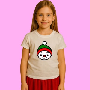 Tricou Cap Om De Zapada Cu Caciula Verde Rosu, din bumbac 100%, tricou alb, Copii | Dama | Barbat - Img 2