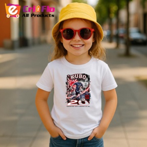 Tricou Card Fotbal Kubo Japonia V1, din bumbac 100% , tricou alb pentru Copii | Dama | Barbat - Img 5