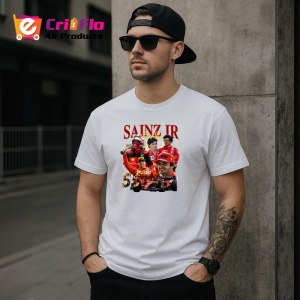 Tricou Carlos Sainz Jr Colaj Masina Echipa Ferrari Formula 1, Copii | Dama | Barbat - Img 6