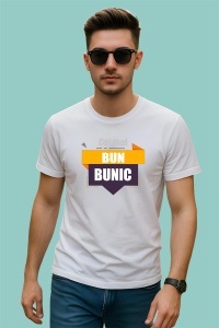 Tricou Cel Mai Bun Bunic Din Lume V4, din bumbac 100%, tricou alb, Dama | Barbat - Img 2
