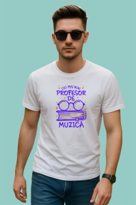 Tricou Cel mai bun profesor de muzica, Copii | Dama | Barbat - Img 2