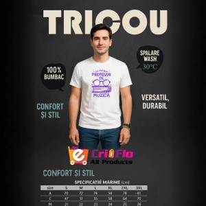 Tricou Cel mai bun profesor de muzica, Copii | Dama | Barbat - Img 5
