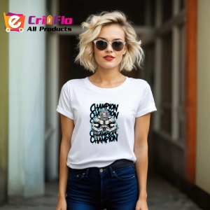 Tricou Champion Muschi Text Repetitiv, Copii | Dama | Barbat - Img 12