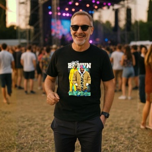 Tricou Chris Brown - Two Outfits, muzica Hip-Hop / Trap, Dama | Barbat | Copii, Culoare Negru - Img 9