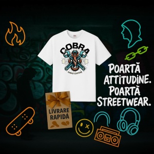 Tricou Cobra, Garaj Custom - Copii | Dama | Barbat - Img 5