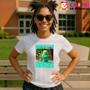 Tricou Cocosatic Bungus ** Tralalero Tralala Copii | Dama | Barbat - Img 12