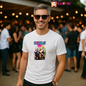 Tricou Coldplay, muzica Hip-Hop / Rap, Dama | Barbat | Copii - Img 3