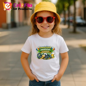 Tricou Comentator Neoficial Fotbal Bere Si Minge, din bumbac 100% , tricou alb pentru Copii | Dama | Barbat - Img 5