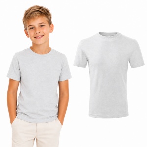Tricou copii 100% bumbac,pentru fete și băieți 160 gm/², 32 nuanțe, mărimi 4–12 ani - Img 13