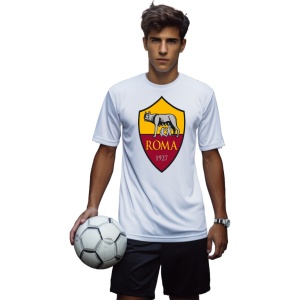 Tricou copii As Roma din bumbac 100% - Img 5