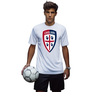 Tricou copii Cagliari Calcio din bumbac 100% - Img 6