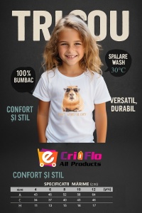 Tricou copii Capybara - Nu iti fa griji - Img 4