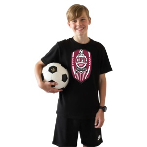 Tricou copii Cfr Cluj Romania din bumbac 100% - Img 3