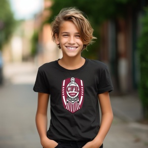 Tricou copii Cfr Cluj Romania din bumbac 100% - Img 5
