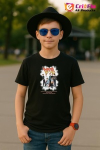 Tricou copii cu formatia BTS 10 , din bumbac 100% - Img 5
