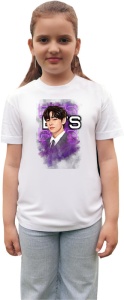 Tricou copii cu formatia BTS SUGA , din bumbac 100% - Img 2