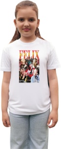 Tricou copii cu formatia FELIX , din bumbac 100%