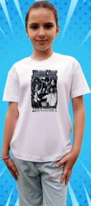 Tricou copii cu formatia JUNGKOOP BANGTAN , din bumbac 100% - Img 7